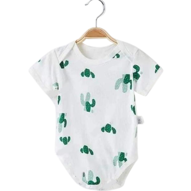  Summer Soft 100Parcen Cotton Baby Half-Sleeve Romper (Any Color-Design ) image