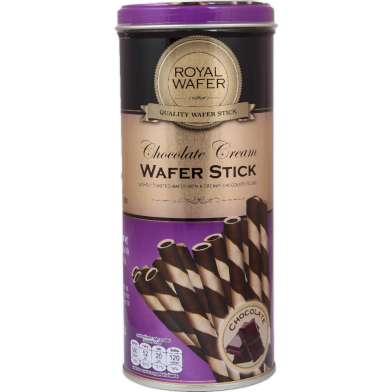 VFoods Royal Wafer Stick Chocolate in Tin 125 gm image
