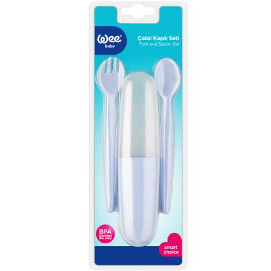 Wee Baby Fork And Spoon Set image
