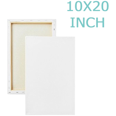  White Canvas- 10/20 inch image