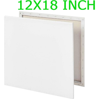  White Canvas (12x18 inch) - 2pc image