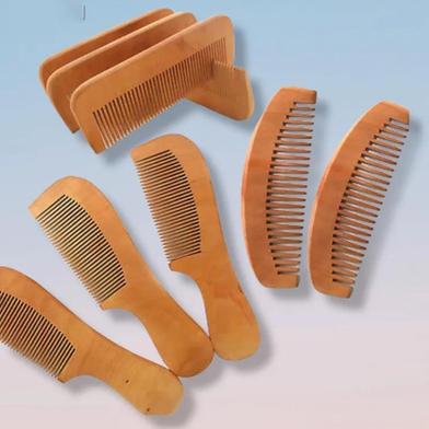 Wooden Hair Comb Wooden Hair Comb - 3pcs Slide 3