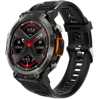  XTRA Active R28 Bluetooth Calling Smartwatch-Black image