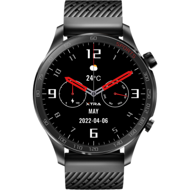  XTRA Active R38 Bluetooth Calling Smartwatch-Black image