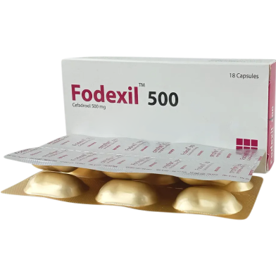 Fodexil 500mg Capsule 6's Strip image