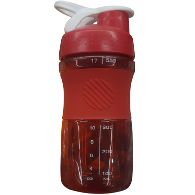 550ml Space Cup Protein Powder Milkshake Cup Plastic Shake Cup Portable Shake Cup Fitness Sports Water Cup Advertising Cup (Any Colour) image