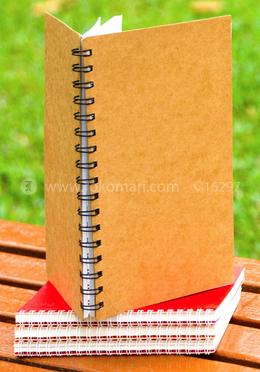 Sketchbook Series Khaki Color Spiral Notebook image