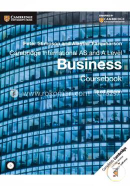 Cambridge International AS and A Level Business Coursebook with CD-ROM (Cambridge International Examinations)