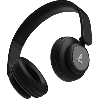 boAt Rockerz 450 Bluetooth On-Ear Headphone (Luscious Black) image
