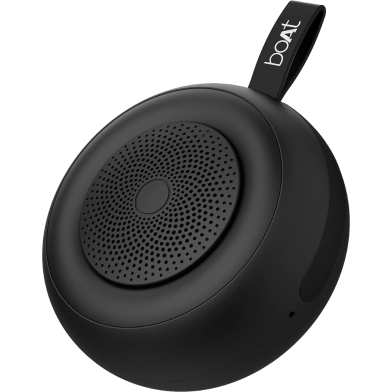 boAt Stone 135 Portable Wireless Speaker with 5W RMS Immersive Sound, IPX4 Water Resistance, True Wireless Feature, Multi-Connectivity Modes With Type C Charging (Active Black) image