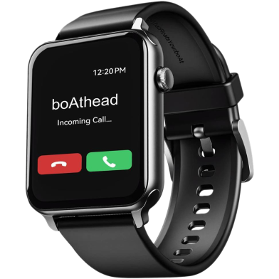 boAt Wave Call Bluetooth Calling with 1.69 Inch HD Curved Display Smartwatch-Active Black image