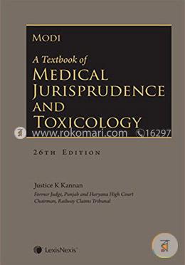 A Textbook of Medical Jurisprudence and Toxicology