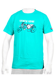 Dhakar Chaka Men Cotton T-Shirt image