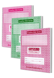 Creative Kids Series (English 1 Practice Copy 1-3) image