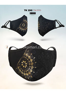 Fabrilife Premium 7 Layer Royale Womens Designer Edition Mask  image