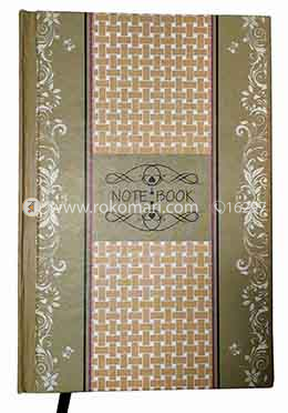 Floral executive Notebook-C (Dark Khaki Color) image