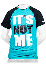 Its Not Me Men Cotton T-Shirt image