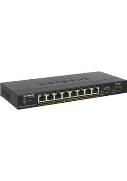8-Port Gigabit Poe plus Manage Desktop Switch plus 2SFP (PoE Budget 55W) (GS310TP) image