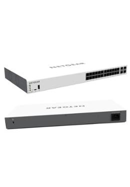 24-Port Gigabit Copper Poe plus and 2 Gigabit SFP Ports plus 2 10G SFP plus Ports (PoE Budget 390W) (GC728XP) image