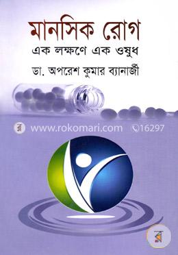 মানসিক রোগ এক লক্ষণে এক ওষুধ