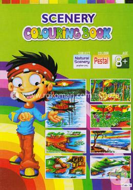 Scenery Colouring Book (Subject Natural Scenery Colour Marking Pencil Age 8 Plus) (Code- 38)