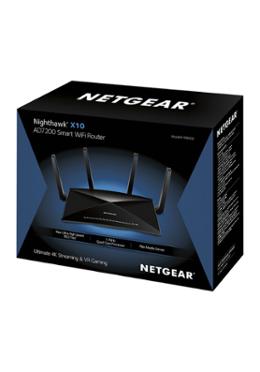Wireless AC7200 Mbps Tri-Band Quad-Stream Nighthawk X10 Gigabit Wifi Router (R9000) image