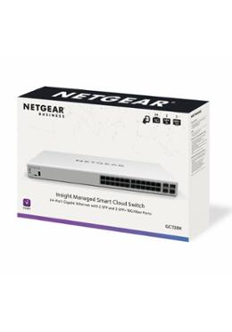 24-Port Gigabit Copper plus 2 Gigabit SFP Ports plus 2 10G SFPplus Ports (GC728X) image