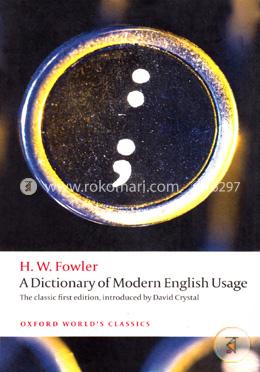 A Dictionary of Modern English Usage