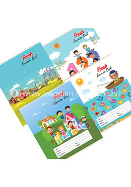 Fresh Kids Math Square Khata (Standard) - 4 Pcs image