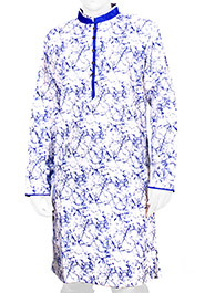 Navy Blue Casual Short Panjabi (P135) image