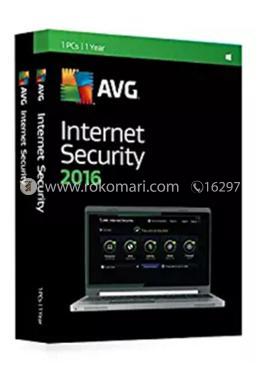 AVG Internet Security 2016 (1 year) - 1 Users image
