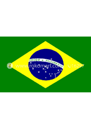 Brazil NATIONAL Flag (8’ x 3.5’) (Local)