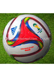 Adidas Brazuca 2014 Football  (2) (White & Red)