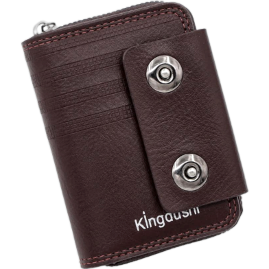 leather Wallet With a Dual Snap-Button Closure Rendom 24645 image