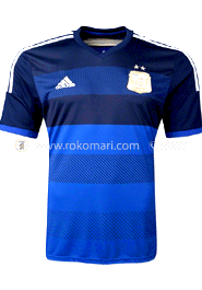 Argentina Away Jersey : Special Half Sleeve Only Jersey 