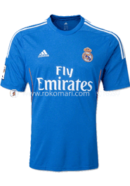 Real Madrid Away Club Jersey : Special Half Sleeve Only Jersey