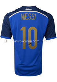Argentina MESSI 10 Away Jersey : Special Half Sleeve Only Jersey