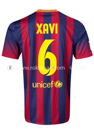XAVI Home Club Jersey : Very Exclusive Half Sleeve Only Jersey