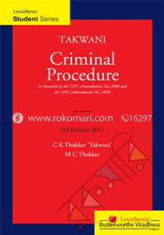 Takwani's Criminal Procedure -3rd Ed