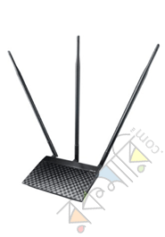 Asus Wi-Fi Router 3G/4G Supported High Power Wireless-N300 3-in-1 Router/AP/Range Extender 4 LAN Port 10/100Mbps 1USB Port (RT-N14UHP [3G/4G Supported]) image