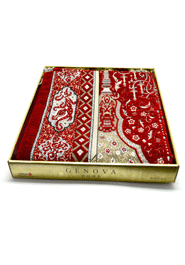 Muslim Prayer Genova Home Aydin Box Jaynamaz - Turkey Red - Any Design image