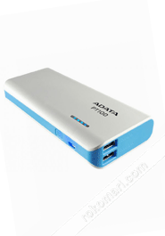 Adata Power Bank PT 100 White - Blue image