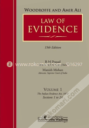 Woodroffe And Amir Ali Law Of Evidence (Set Of 4 Volumes) 
