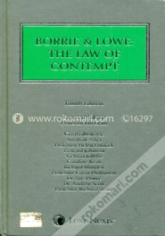 Borrie and Lowe: The Law Of Contempt 