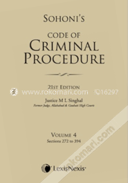 Code Of Criminal Procedure Vol. 4 (Sections 272 to 394)