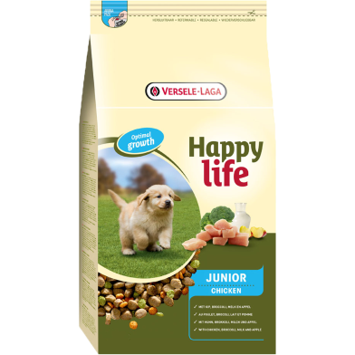 versele-laga Happy Life Junior Dog Food With Chicken Flavor 10 kg image