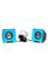 Havit USB Speaker Red Blue (SK435) image