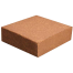 100 Percent DRY Premium Coco Dust Block - 1 kg ± 150gm image