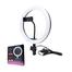 10 Inch LED Selfie Ring Light YouTube Video Live Makeup Lamp Photo Studio Light With Phone Holder USB image