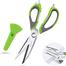 10 in 1 Household Scissors with Magnetic Holder - (Random) image